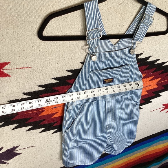 OshKosh B’Gosh striped overalls size 4T vestbak - Picture 8 of 10